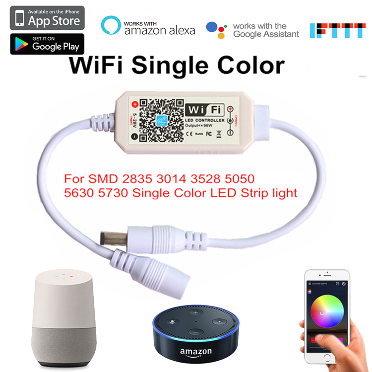 Magic Home Pro APP DC528V WIFI LED Remote Smart Controller Works with
